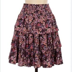 Anthropologie tiered skirt